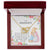 To My Mommy - Expecting Mom Heart Necklace Interlocking Hearts Necklace