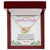 Love My Bonus Daughter Interlocking Hearts Necklace