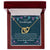 Happy Birthday My Granddaughter Interlocking Hearts Necklace