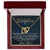 To My Daughter - You Are My Everything Unique Interlocking Heart Necklace Gift Set Interlocking Hearts Necklace