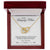 'To My Amazing Mom' Linked Hearts Necklace - Thank You For All That You Are Interlocking Hearts Necklace
