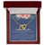 Wonderful Mom From Daughter Interlocking Hearts Necklace