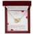 Mothers Day Gift For Grandmom Or Grandma -Two Hearts Necklace! Interlocking Hearts Necklace