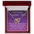 Expectant Sister Linked Hearts Necklace Gift From Sis Interlocking Hearts Necklace