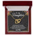 To My Daughter - Interlocking Heart Necklace So15 Interlocking Hearts Necklace