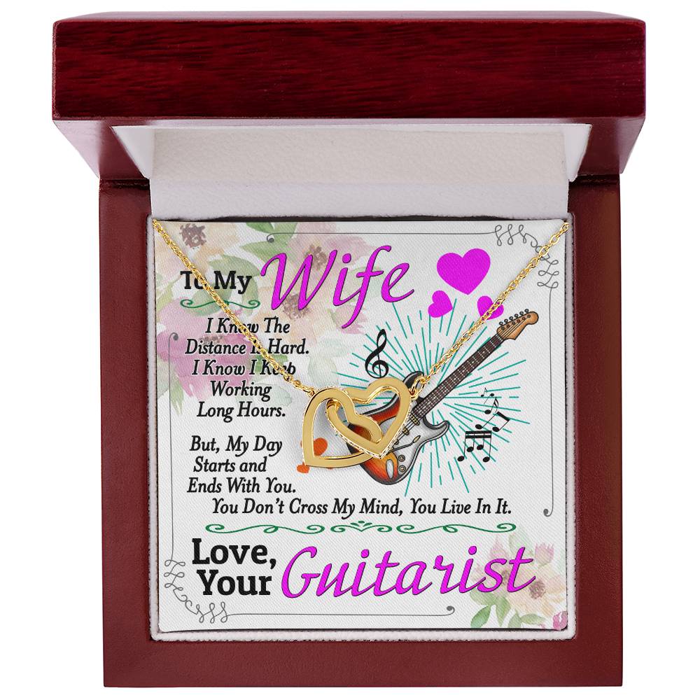 Guitarist'S Wife - Interlocking Heart Necklace Interlocking Hearts Necklace