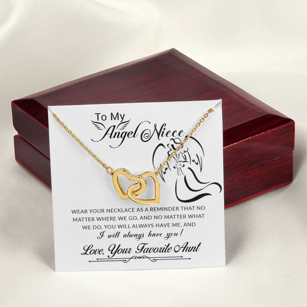 Angel Niece - Interlocking Hearts Interlocking Hearts Necklace