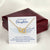 My Beautiful Daughter - Keep Me In Your Heart - Interlocking Heart Necklace Interlocking Hearts Necklace