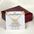 To My Granddaughter - Interlocking Heart Necklace - So6 Interlocking Hearts Necklace
