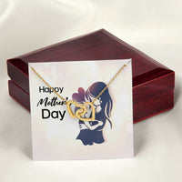 Happy Mother'S Day - Interlocking Heart Necklace Interlocking Hearts Necklace