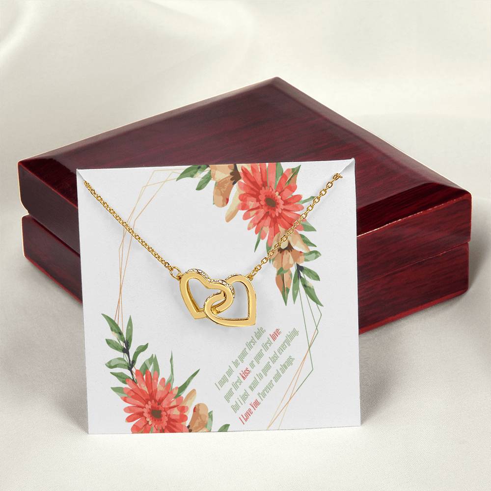 To My Future Wife Necklace Interlocking Hearts Necklace