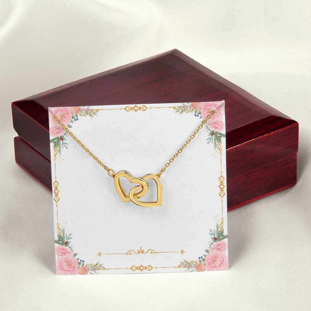 Mother'S Day Interlocking Hearts Necklace
