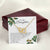 I Will Love You Forever Daughter Gift From Mom. Interlocking Hearts Necklace