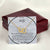 To My Wife The Love That I Have For You - Gray Interlocking Hearts Necklace