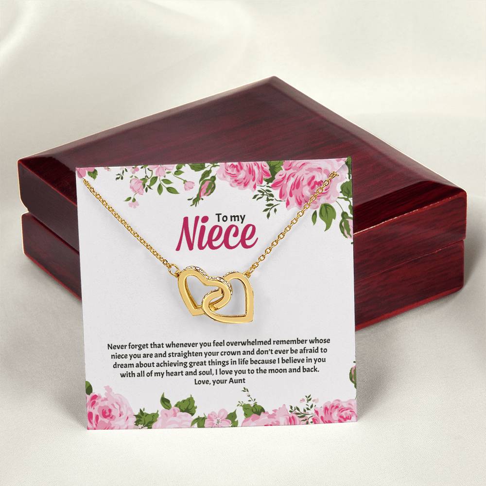 Interlocking Heart Necklace For Niece Interlocking Hearts Necklace