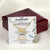 To My Granddaughter Interlocking Hearts Necklace Message Card