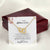 Life Gave Me The Gift Of You - Necklace Interlocking Hearts Necklace