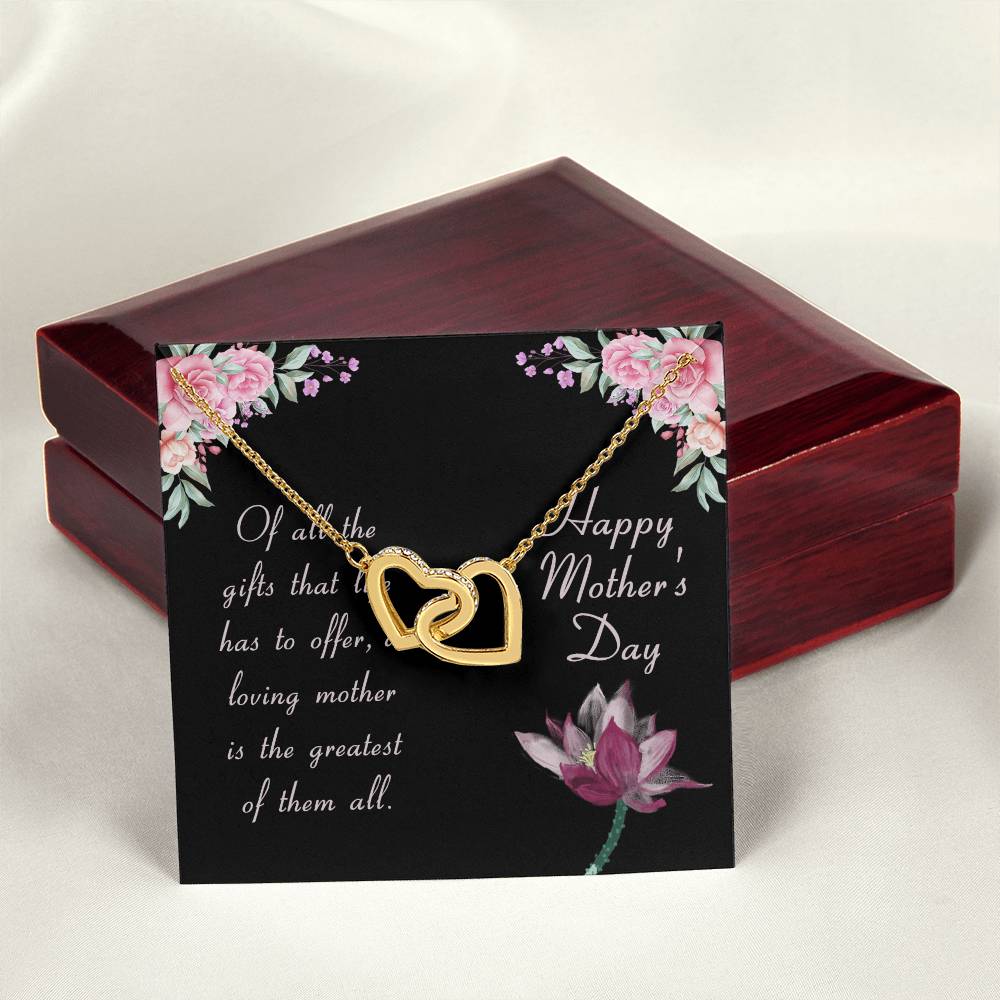 Of All The Gifts - Interlocked Hearts Interlocking Hearts Necklace