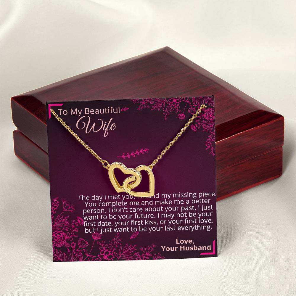 I Met You - Interlocked Hearts Interlocking Hearts Necklace