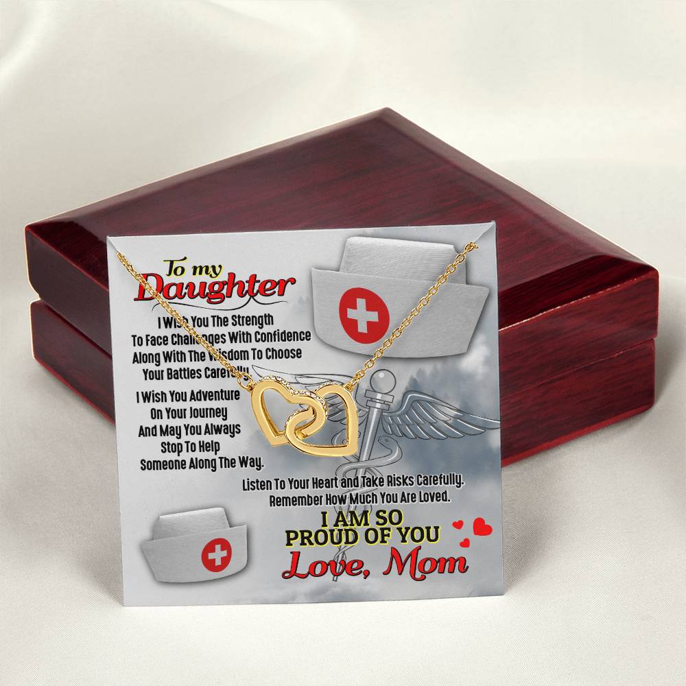 Nurse'S Daughter - Interlocking Heart Necklace Interlocking Hearts Necklace