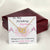 To My Drinking Partner Interlocking Hearts Necklace Message Card