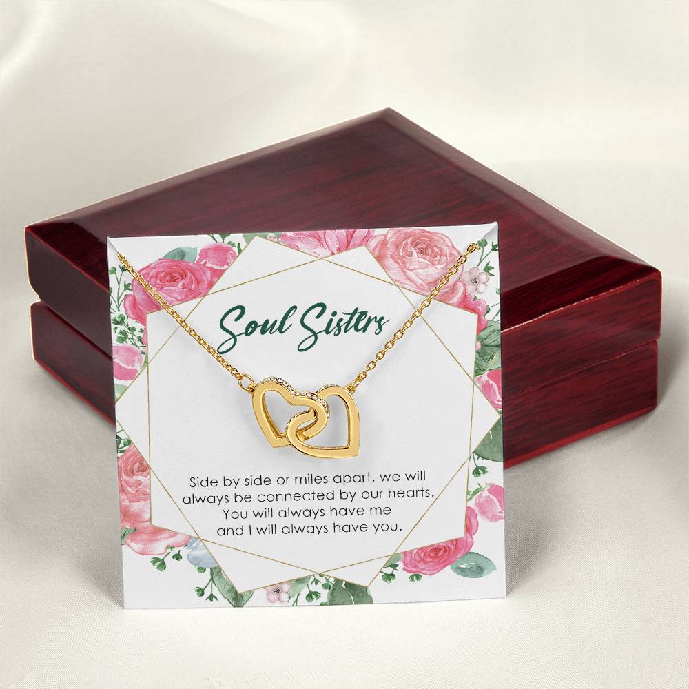 Interlocking Hearts - Soul Sisters Interlocking Hearts Necklace