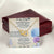 To My Daughter Interlocking Hearts Necklace Message Card