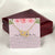 To My Bestfriend On Her Wedding Day - Floral Interlocking Hearts Necklace