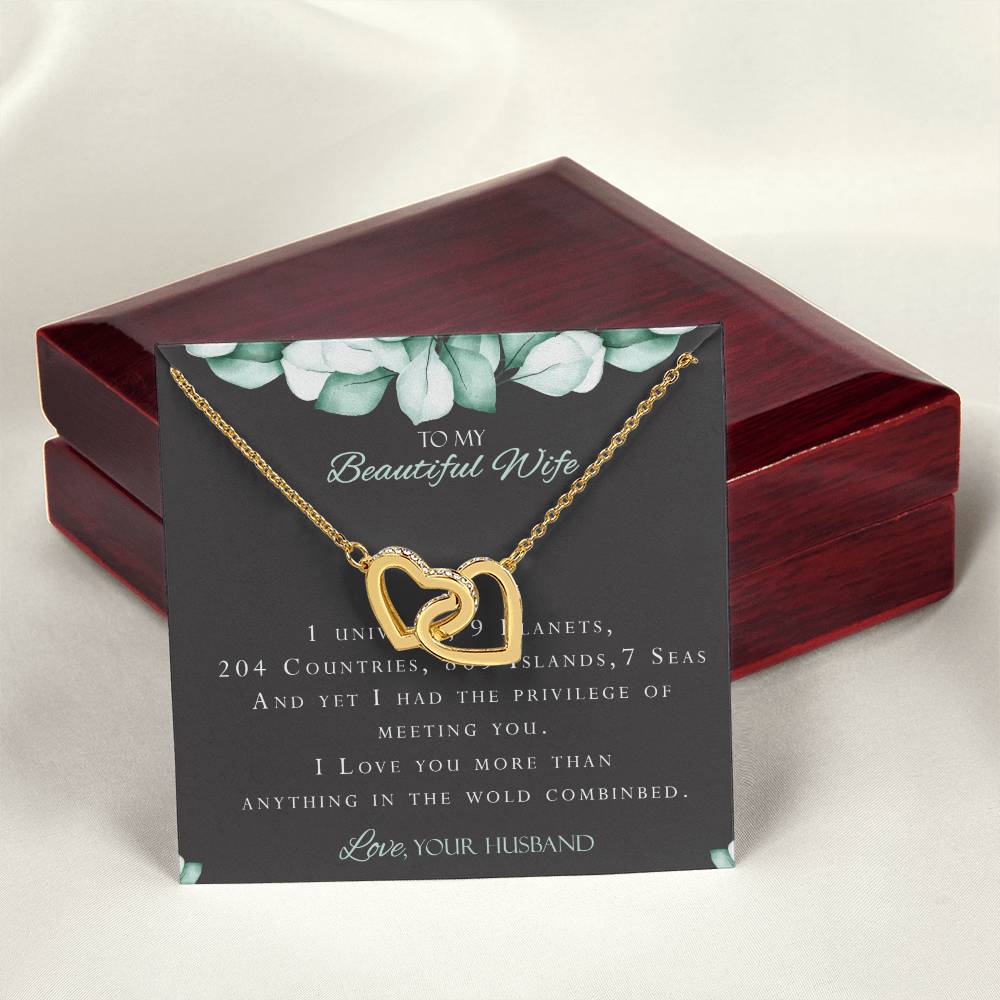 More Than Anything - Interlocking Hearts Interlocking Hearts Necklace