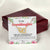 To My Granddaughter - I Love You For The Rest Of My Life Interlocking Hearts Necklace