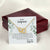 To My Girlfriend - I'Ll Always Love You Necklace Interlocking Hearts Necklace