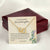 To My Granddaughter - Always In My Heart - Necklace Interlocking Hearts Necklace