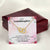 To My Granddaughter-Here Together-Lecklace Interlocking Hearts Necklace