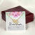 To My Granddaughter - Braver Stronger Smarter - Necklace Interlocking Hearts Necklace