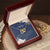 To My Beloved Wife Interlocking Hearts Necklace