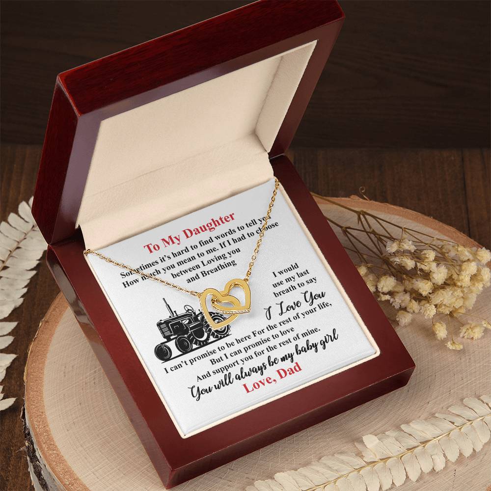 Farmer'S Daughter - Interlocking Heart Necklace Interlocking Hearts Necklace