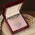 To My Daughter - Straighten Your Crown - Love Mom D01 Interlocking Hearts Necklace