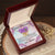 To My Granddaughter Necklace - The Most Beautiful Chapters - Gift For Granddaughter Granddaughter Interlocking Hearts Necklace