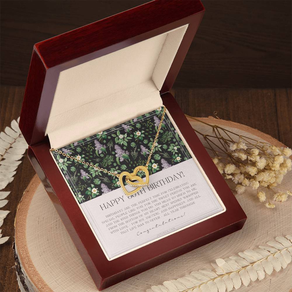 30Th Birthday Gifts For Women Necklace For Her 3 Decade Jewelry 30 Years Old 30Th Birthday Gift Necklace Jewelry Gift For Her Interlocking Hearts Necklace