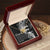 Selling Out Fast To My Daughter - This Old Lion Will Always Have Your Back Interlocking Hearts Necklace