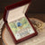 To My Wife - My Queen Forever Interlocking Hearts Necklace