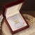 To My Wife Interlocking Hearts Necklace
