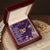 New Mom Cubic Zirconia Stone Necklace Interlocking Hearts Necklace
