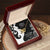 To My Pregnant Wife Interlocking Hearts Necklace