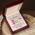 Interlocking Heart Necklace - From Nana To My Granddaughter Interlocking Hearts Necklace