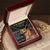 To My Daughter - Interlocking Hearts Necklace