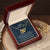 To My Beautiful Granddaughter - You'Ll Always And Forever Be In My Heart - Necklace Interlocking Hearts Necklace