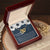 Gift For Granddaughter - Special Bond Necklace Interlocking Hearts Necklace