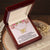 You Will Always Be With Me Interlocking Hearts Necklace