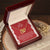 To My Wife - My Heart Belongs To You - Happy Valentine'S Day Interlocking Hearts Necklace